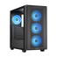 Carcasă PC Chieftec Hunter 3, Midi-Tower, Fără PSU, Negru