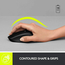 Mouse Wireless Logitech M330 Silent Plus, Negru, 7 image