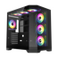 Carcasă PC Gamemax HYPE-A, Midi-Tower, Fără PSU, Negru