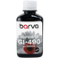 Recipient de cerneală Barva G490 (Canon G-Series), 180ml, Negru