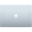Laptop 15,3" Apple MacBook Air 15, Sky Blue, M5 with 10-core CPU and 10-core GPU, 24GB/1024GB, macOS Tahoe, 3 image