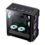 Carcasă PC Gamemax Siege, Midi-Tower, Fără PSU, Negru, 2 image