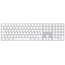 Tastatură Apple MXCJ3RS/A, Fără fir, Argintiu | Alb