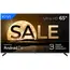 65" LED SMART TV KIVI 65U710QB, Real 4K, 3840x2160, Google TV, Black
