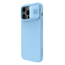 Husă Nillkin iPhone 14 Pro, CamShield Silky Silicone, Blue Haze, 2 image