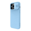 Husă Nillkin iPhone 14 Pro Max, CamShield Silky Silicone, Blue Haze, 3 image