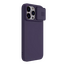 Husă Nillkin iPhone 15 Pro Max, CamShield Silky Silicone, Dark Purple, 3 image