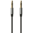 Cablu audio Remax L200, 3.5 mm AUX - 3.5 mm AUX, 2m, Negru, 2 image