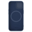 Husă Nillkin iPhone 15 Plus, CamShield Silky Silicone, Albastru Marin, 3 image