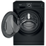Mașină de spălat cu uscător Hotpoint-Ariston NDD 11725 BDA EE, 11kg, Negru, 3 image