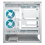 Carcasă PC Cougar CFV235 White, Midi-Tower, Fără PSU, Alb, 3 image