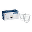 DeLonghi Set de pahare De'Longhi 60 ml 2 buc, Transparent