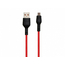 Cablu încărcare și sincronizare XO NB55, Micro-USB/USB Type-A, 1m, Roșu, 2 image