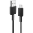 Cablu de încărcare și date Anker A81H6G11, USB Type-A/USB Type-C, 1,8m, Negru, 2 image