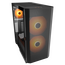 Carcasă PC Cougar Airface FLO RGB, Midi-Tower, Fără PSU, Negru, 3 image
