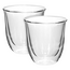 DeLonghi Set de pahare DeLongh DLSC300 90 ml, 2 buc, Transparent