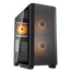 Carcasă PC Cougar Airface FLO RGB, Midi-Tower, Fără PSU, Negru