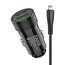 Jokade Încărcător auto 2*USB-A cu cablu USB-A la Lightning 3.4A JH010, negru