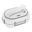 NOVEEN Lunch Box LB510 12/220-240 Volt, 24x18,5x11 cm, interior INOX, putere 55 W Gri Plus, 2 image