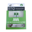 Baterii reîncărcabile Li-ion USB-C AAA 400mAh, 2 bucăți cu cablu 2in1 Type-C