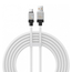 Cablu Baseus Seria CoolPlay USB-A la Type-C 5A 100W 2m, alb