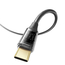 Mcdodo Cablu Type-C la Type-C PD Transparent Amber 100W 5A 1.2m, Negru