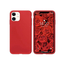 Husă pentru cască Liquid Silicone iPhone 11, roșu
