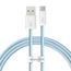 Cablu Baseus USB-A la Type-C 100W 1m Dynamic Series, albastru