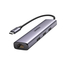 UGREEN HUB 4in1 USB 3.0 la 3*USB 3.0 + Gigabit RJ45 0.28M, Negru, 2 image