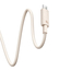 Baseus Cable Habitat Series Type-C la Type-C 5A 100W 1m, Roșu grâu, 2 image
