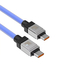 Cablu Baseus CoolPlay Series Type-C la Type-C 5A 100W 1m, albastru, 2 image