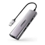 UGREEN HUB 4in1 USB 3.0 la 3*USB 3.0 + Gigabit RJ45 0.28M, Negru