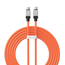 Cablu Baseus CoolPlay Series Type-C la Type-C 5A 100W 2m, portocaliu