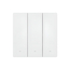 Sonoff Matter Over Wi-Fi Smart Wall Switch SwitchMan M5 3-Gang (fir neutru), alb