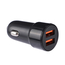 Încărcător auto SKYDOLPHIN 2*USB-A 15W SZ29, negru