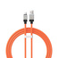 Cablu Baseus Seria CoolPlay USB-A la Type-C 5A 100W 1m, portocaliu