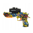 Pistol electric cu apă și gel pentru jucării Blaster Model 699-3, negru (2 bucăți în set)