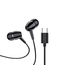 Ksiga Căști tip C cu microfon Jiaxuan KSC-1296, negru