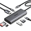 UGREEN HUB 7in1 Revodok Pro 107 Tip-C la 2*USB-A 3.0 + 2*Tip-C + HDMI+SD/TF 100W PD CM498, Gri spațial, 2 image