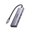 UGREEN HUB 5in1 Type-C la 3*USB 3.2 + HDMI 2.0 + cititor de carduri SD + cititor de carduri TF + USB Type-C PD 100W | CM511, Gri