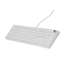 Tastatura mecanică Genesis Thor 404 US Layout RGB Backlight Mechanical White Oetemu Peach Silent, 2 image