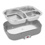 NOVEEN Lunch Box LB640 12/24/220-240 Volt, 24x18,5x11 cm, interior INOX, putere 60 W Gri închis, 3 image