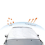 Portabil pliabil masina Windshield Cover, 2 image