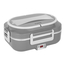 NOVEEN Lunch Box LB640 12/24/220-240 Volt, 24x18,5x11 cm, interior INOX, putere 60 W Gri închis