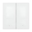 Suntff Matter Over Wi-Fi Smart Wall Switch SwitchMan M5 2-Gang (fir neutru), alb