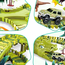 Set de jucării cu șine flexibile Dinosaur cu mașină electrică (XC256A), 2 image
