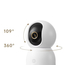 Xiaomi Smart Camera C701 4K (8MP), alb, 3 image