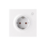 Suntff Matter Over Wi-Fi Orb Wall Socket (WS01TPF-E), alb