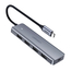 UGREEN HUB 4in1 Type-C 3.0 la 4*USB-A 3.0, până la 5Gpbs CM219, Gri