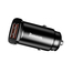 Baseus Încărcător auto 2xUSB Square Metal QC3.0 30W, negru, 2 image